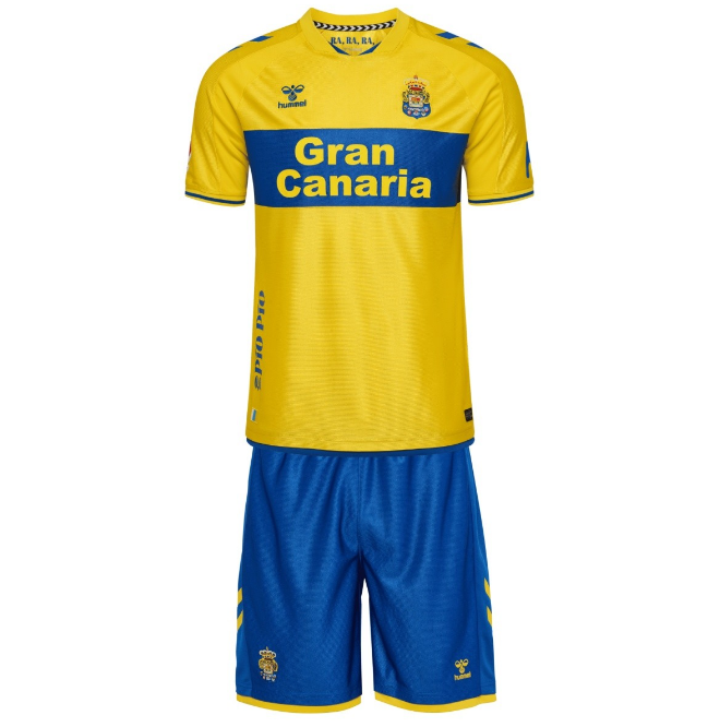 2026-27 UD Las Palmas Home Kids Soccer Shirt With Shorts